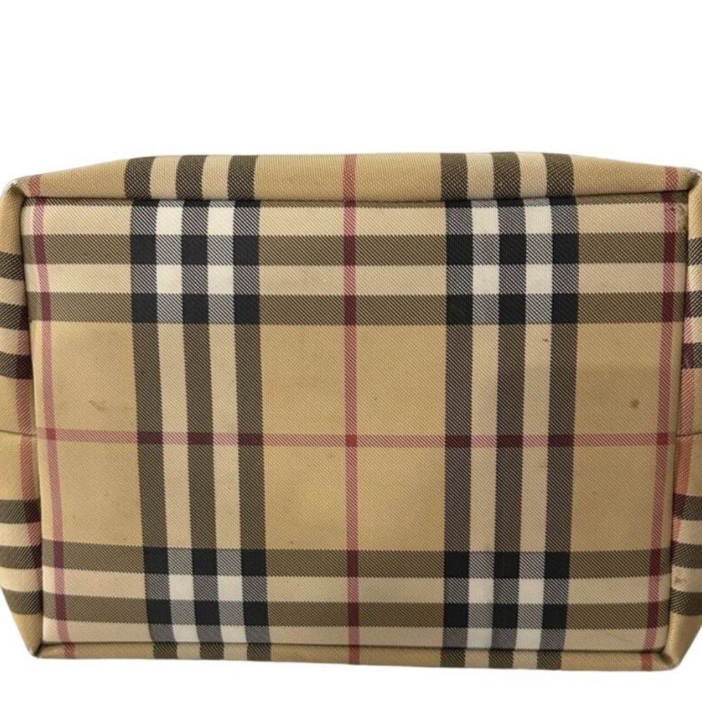 Burberry Vintage Shoulder Bag nova check pattern Double straps Zip closure - Picture 4 of 11